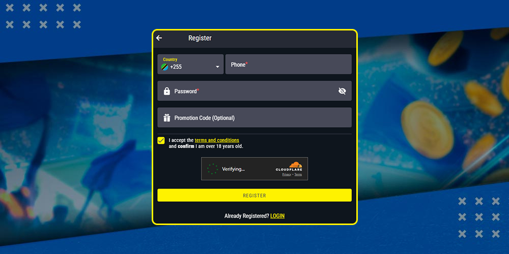 Personal information is required to complete the form.