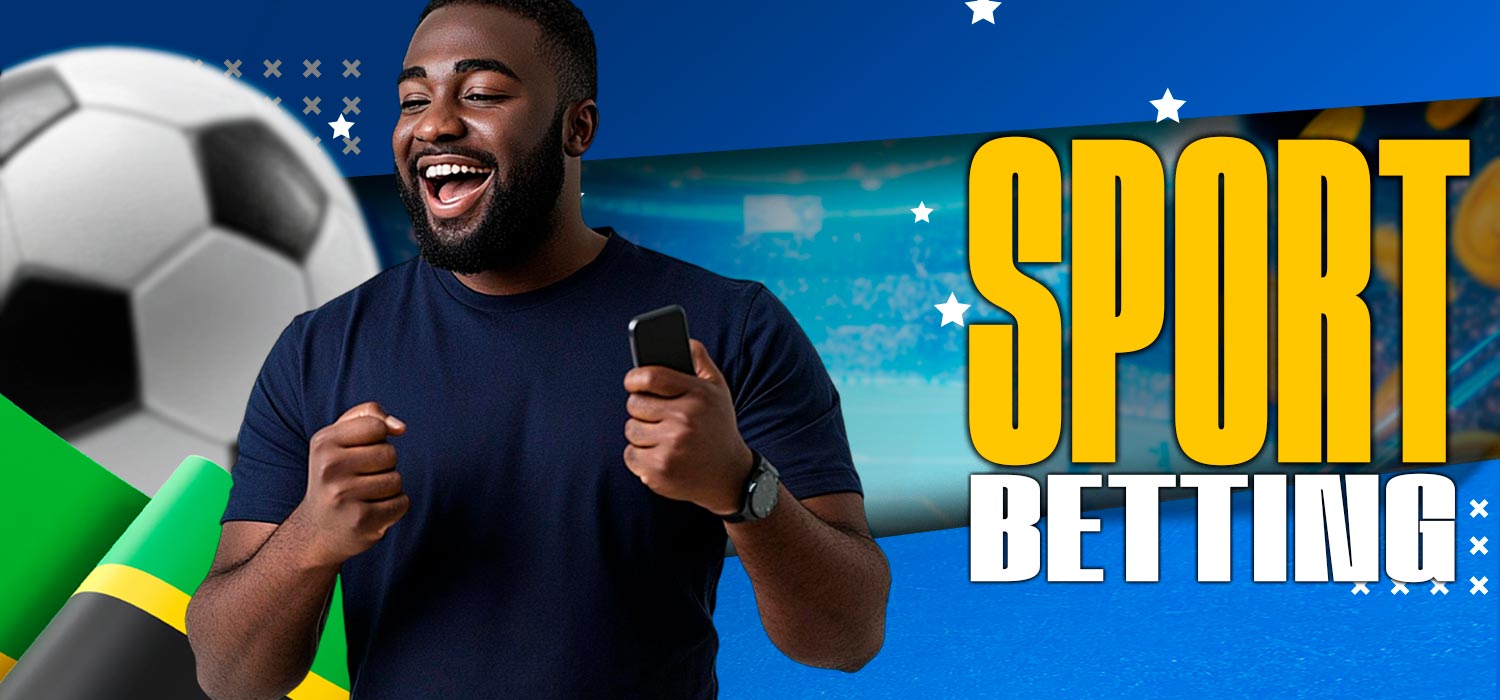 Sports betting in the mobile app.